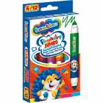 BAMBINO Jumbo Flamastry dwustronne 6 sztuk 12 kolorów