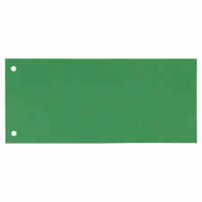 ESSELTE Przekładki 1/3 A4 zielone 100 sztuk