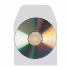 3L Kieszeń samoprzylepna na CD/DVD z klapką 127 x 127 mm 10 szt.