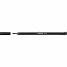 STABILO pen 68 brush Flamaster czarny 1mm