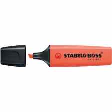 STABILO Boss Oryginal Zakreślacz czerwony pastel 2 – 5 mm