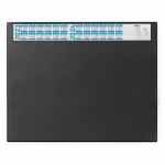 DURABLE Podkład na biurko z kalendarzem 650x520 mm czarny
