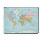 DURABLE Podkład na biurko mm z mapą świata 530x400