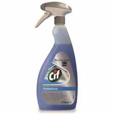 CIF PROFESSIONAL Mycie okien i powierzchni Preparat w sprayu 750ml