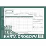 Karta drogowa SM/102 (samochód ciężatowy)