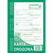 Karta drogowa SM/101 (samochód osobowy)