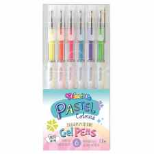 COLORINO Pastel Zestaw długopisów żelowych 6 kolorów