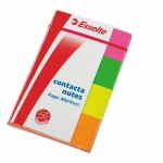 ESSELTE Indeksy samoprzylepne neonowe 4 x 50 kartek