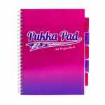 PUKKA PAD Kołozeszyt Project Book Fusion A4 różowy