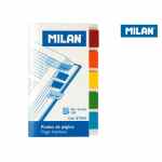 MILAN Zakładki indeksujące transparentne 45 x 12 mm