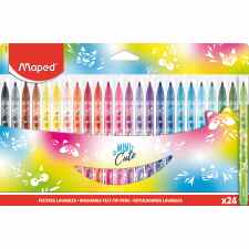 MAPED Jungle Mini cute Flamastry 24 szt.