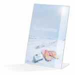 DURABLE Stojak prezentacyjny w kształcie litery L A4 pionowy