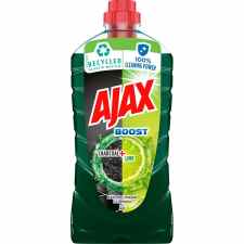 AJAX Boost Płyn uniwersalny do podłóg z aktywnym węglem i limonką 1l