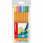 STABILO point 88 Zestaw cienkopisów pastelowych w etui 8 szt.