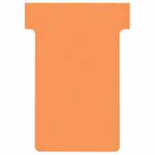 NOBO Karteczki T-Card pomarańczowe rozmiar 2