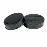 NOBO Magnesy czarne 38mm 10 szt.