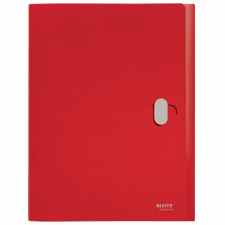 LEITZ Recycle Teczka poszerzana neutralna pod względem emisji CO2 czerwona