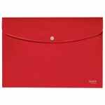 LEITZ Recycle Teczka kopertowa A4 neutralna pod względem emisji CO2 czerwona