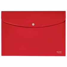 LEITZ Recycle Teczka kopertowa A4 neutralna pod względem emisji CO2 czerwona