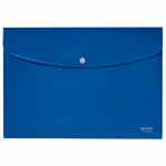 LEITZ Recycle Teczka kopertowa A4 neutralna pod względem emisji CO2 niebieska