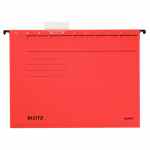 LEITZ Alpha® Teczka zawieszana A4 czerwona