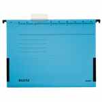 LEITZ Alpha® Teczka zawieszana z boczkami A4 niebieska