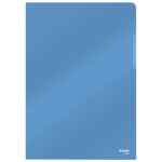 ESSELTE Ofertówki krystaliczne sztywne A4 150 mic. niebieskie