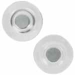 NOBO Mocne magnesy do tablic szklanych przezroczyste 32mm 10 szt.