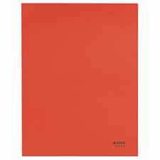 LEITZ Recycle Teczka kartonowa neutralna pod względem emisji CO2 czerwona