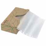 LEITZ Recycle Koszulki na dokumenty w dyspenserze At Hand A4 neutralne pod względem emisji CO2 40 sztuk