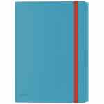 LEITZ Cosy Teczka z gumką i kieszonką PP niebieska