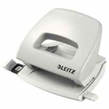 LEITZ New NeXXt Dziurkacz średni szary do 16 kartek + PROMOCJA