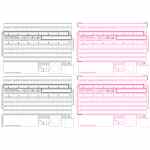 Polecenie przelewu - wpłata gotówkowa - 4-odcinkowe