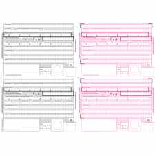 Polecenie przelewu – wpłata gotówkowa – 4-odcinkowe