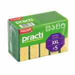 PACLAN Practi Gąbki zmywaki kuchenne do naczyń 5 szt.