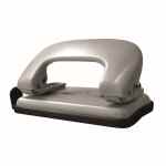 TETIS Dziurkacz metalowy srebrny do 10 arkuszy