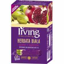 IRVING Herbata biała granat z agrestem 20 torebek