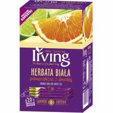 IRVING Herbata biała pomarańcza z limetką 20 torebek