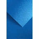 GALERIA PAPIERU Karton brokatowy A4 niebieski 5szt.