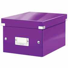 LEITZ Wow Click & Store Pudełko do przechowywania A5 fioletowe