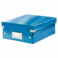 LEITZ Wow Click & Store Pudełko z przegródkami małe niebieskie