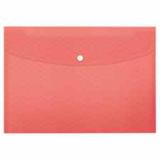 ESSELTE Colour’Breeze Teczka kopertowa A4 koralowa 3 sztuki