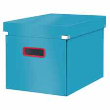 LEITZ Click & Store Cosy Duże pudełko do przechowywania niebieskie sześcian + PROMOCJA
