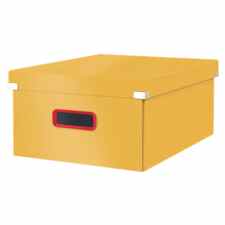 LEITZ Click & Store Cosy Duże pudełko do przechowywania żółte + PROMOCJA