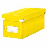 LEITZ Wow Click & Store Pudełko na CD żółte