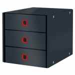 LEITZ Click & Store Cosy Pojemnik z 3 szufladami szary