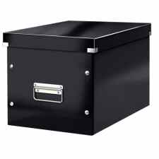 LEITZ Wow Click & Store Cube Pudło do przechowywania L czarne