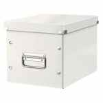 LEITZ Wow Click & Store Cube Pudło do przechowywania M białe