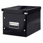 LEITZ Wow Click & Store Cube Pudło do przechowywania M czarne