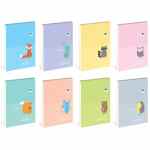 BLACK & BLUE Notes w kratkę A7 50 kartek